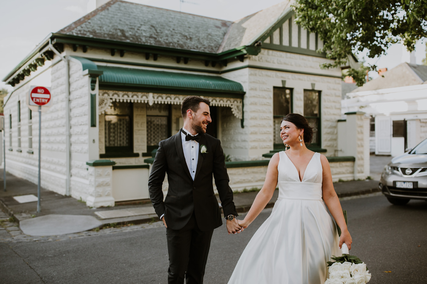 APRIL + ADAM | REAL BRIDE | REAL WEDDING | La Sposa Ralea BALLGOWN
