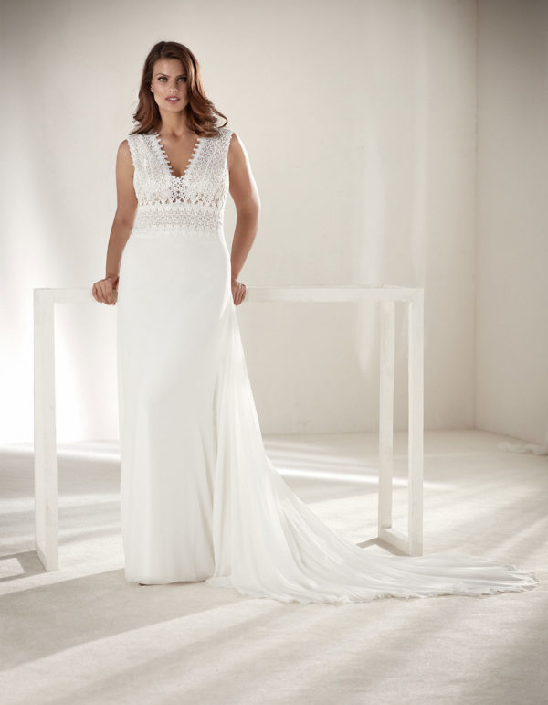 Pronovias Orobia Plus Wedding Dress Raffaele Ciuca Melbourne
