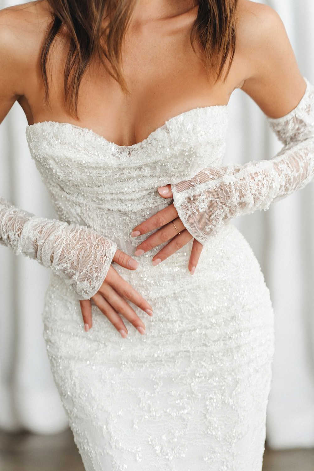 Aquila Wedding Dress Front Close Up v2 Aquila Wedding Dress Front Close Up v2