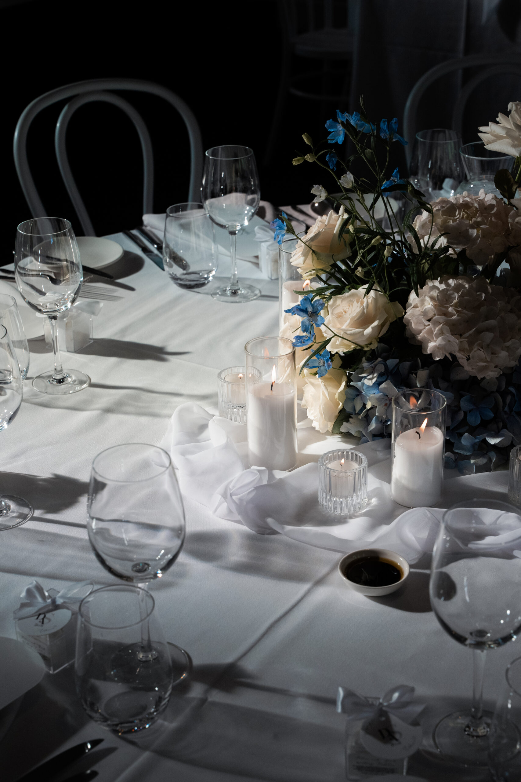 Wedding table styling