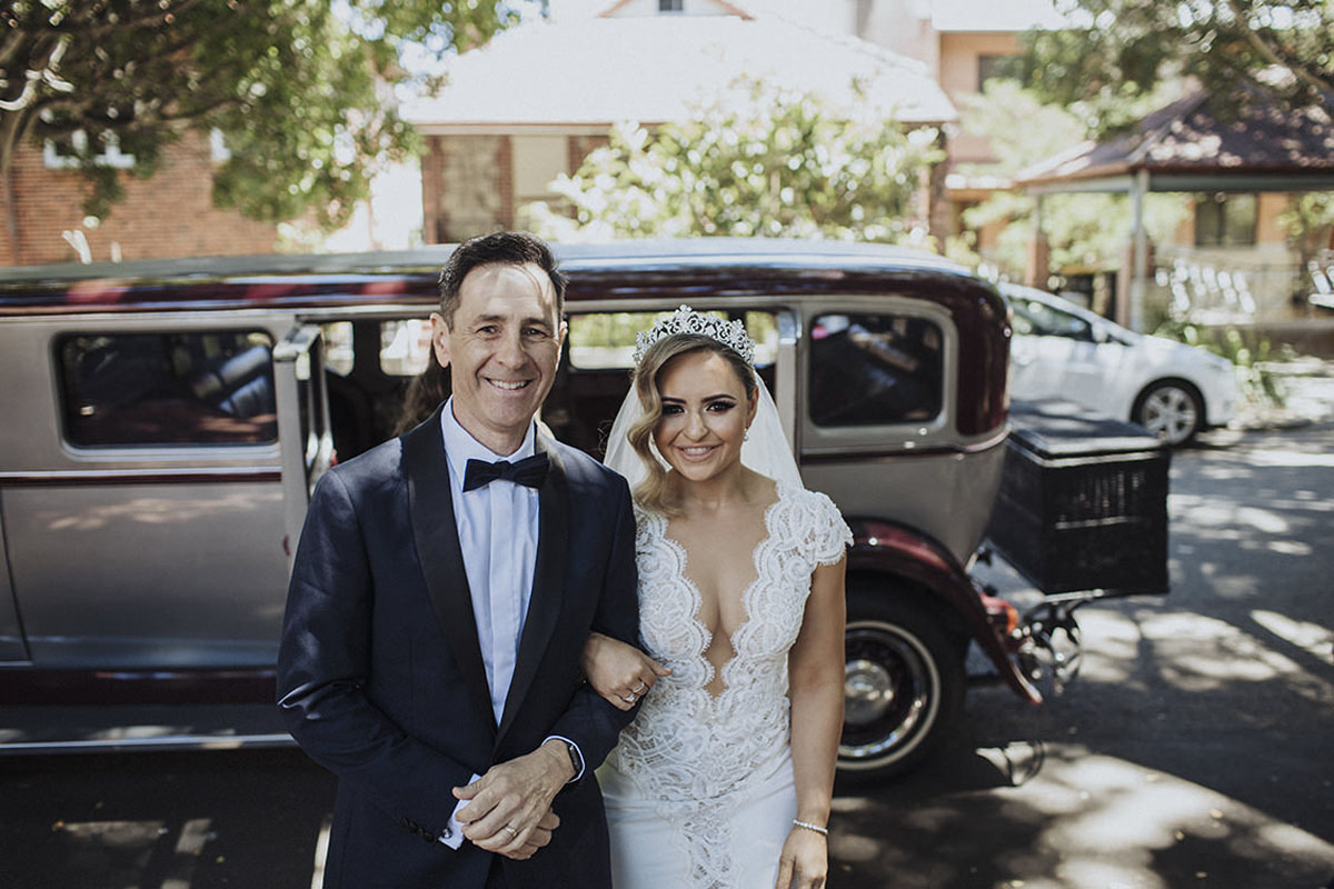 Danielle + Myles | RC REAL BRIDE | Berta 15-15 Wedding Gown | Raffaele Ciuca | Melbourne Wedding Gowns