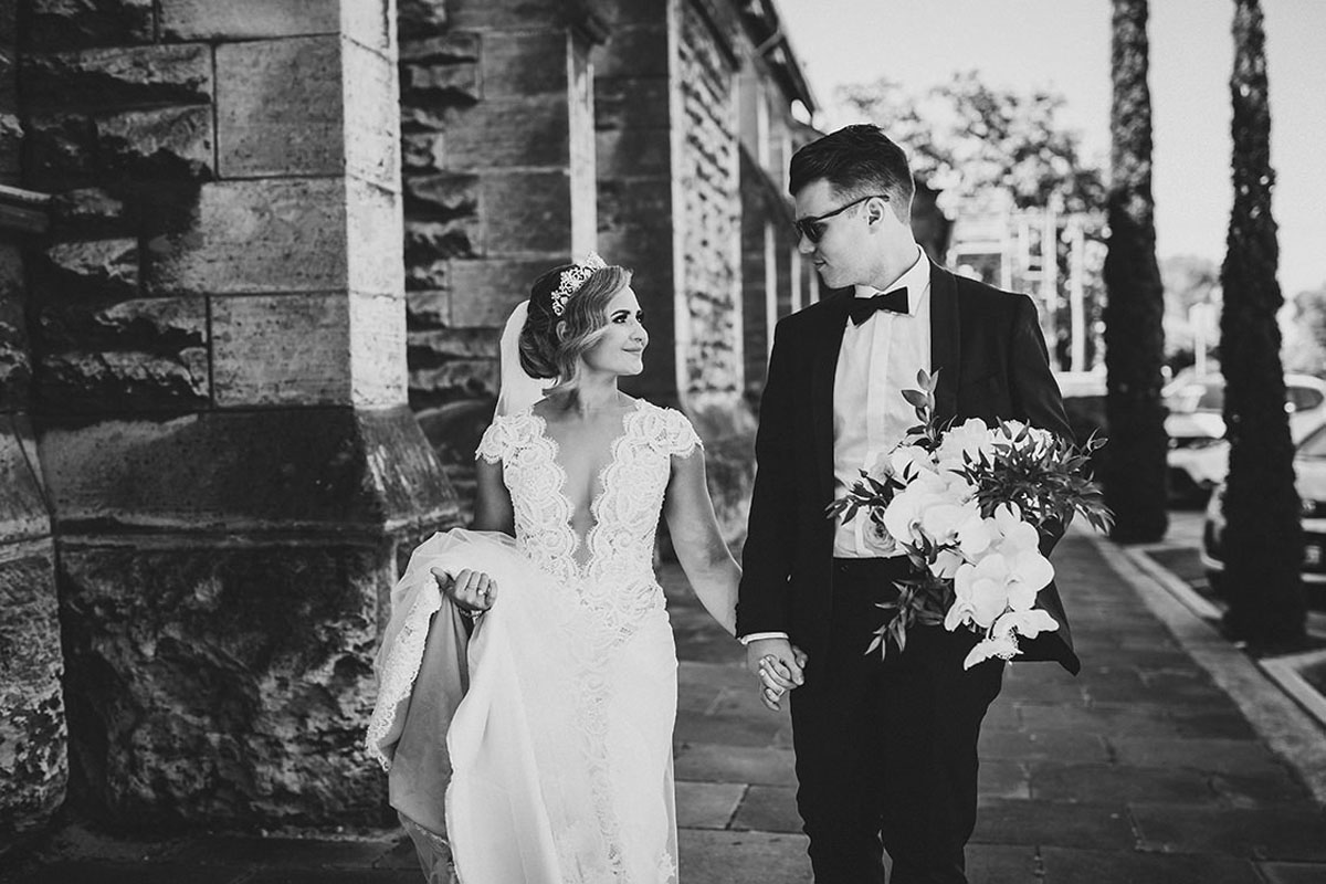 Danielle + Myles | RC REAL BRIDE | Berta 15-15 Wedding Gown | Raffaele Ciuca | Melbourne Wedding Gowns