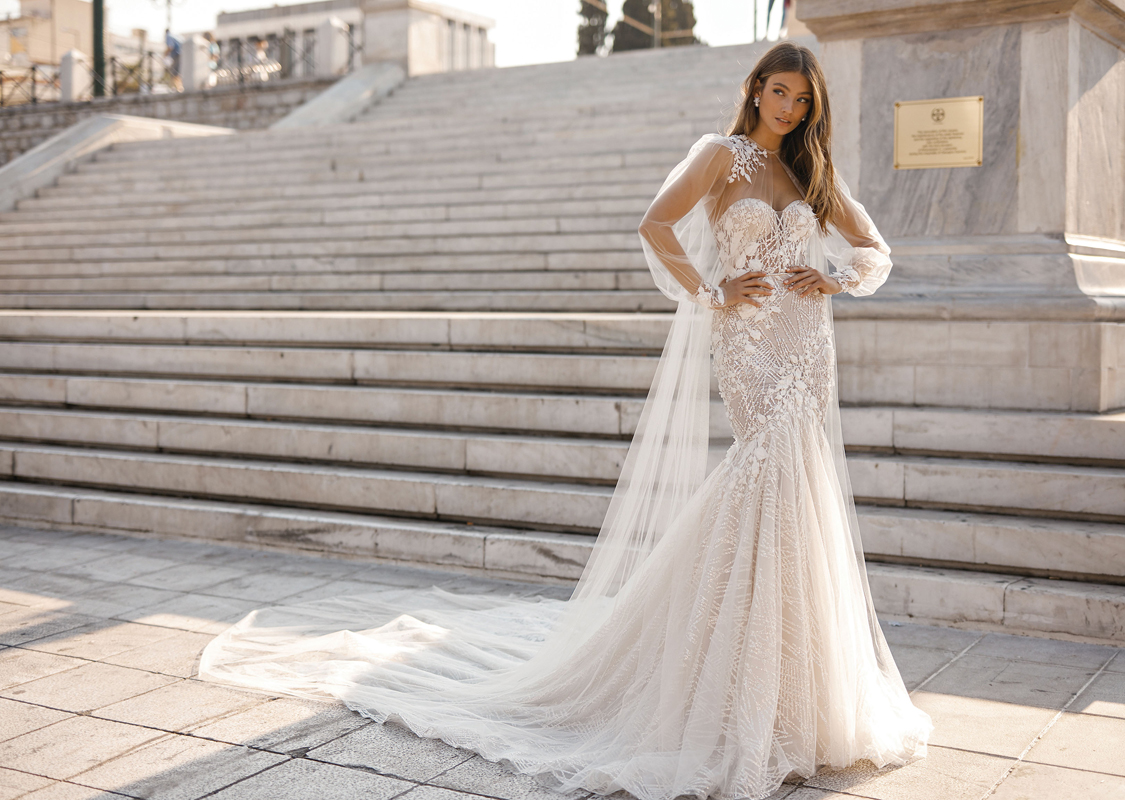 BERTA 2019 ATHENS COLLECTION RAFFAELE CIUCA DESIGNER WEDDING DRESS