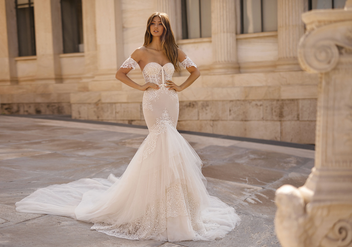 BERTA 2019 ATHENS COLLECTION RAFFAELE CIUCA DESIGNER WEDDING DRESS