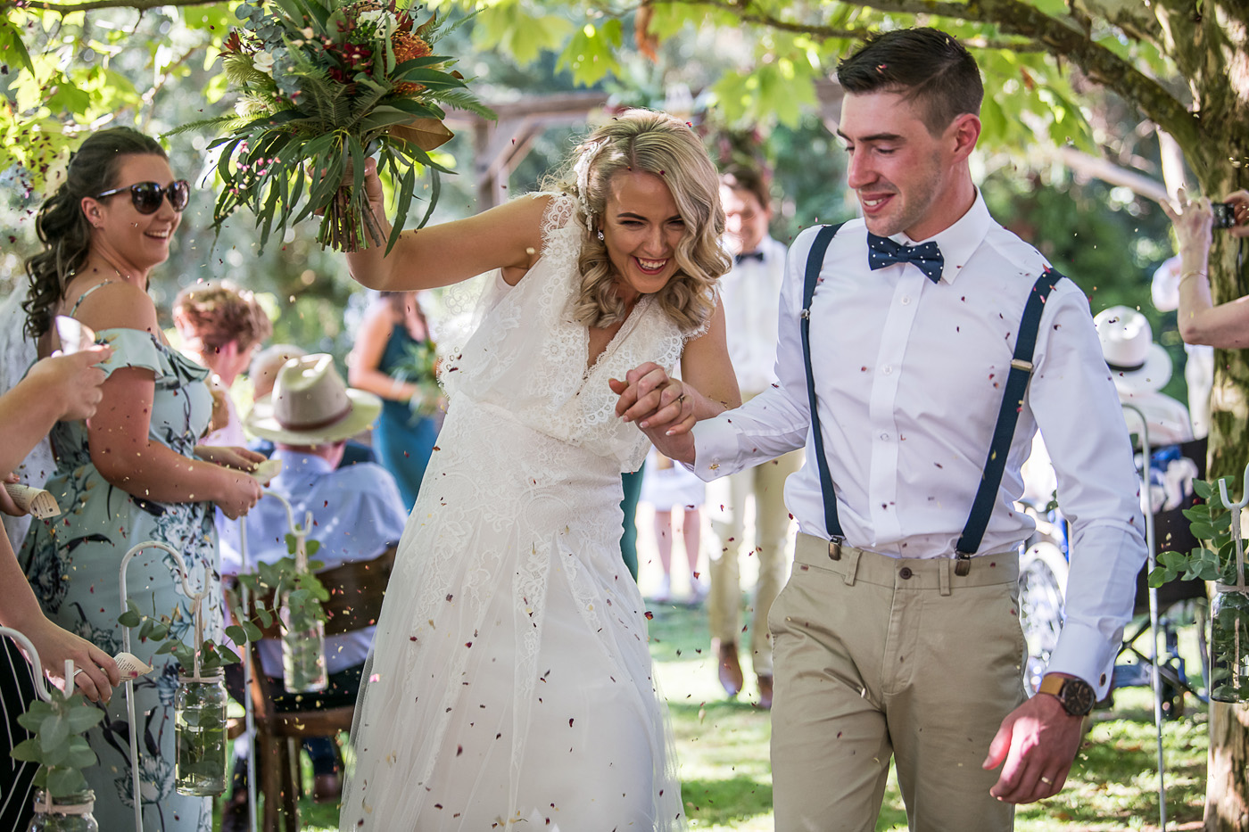 BRIDGET + DARCY | ECO BY PRONOVIAS | Real Wedding Melbourne Real Bride