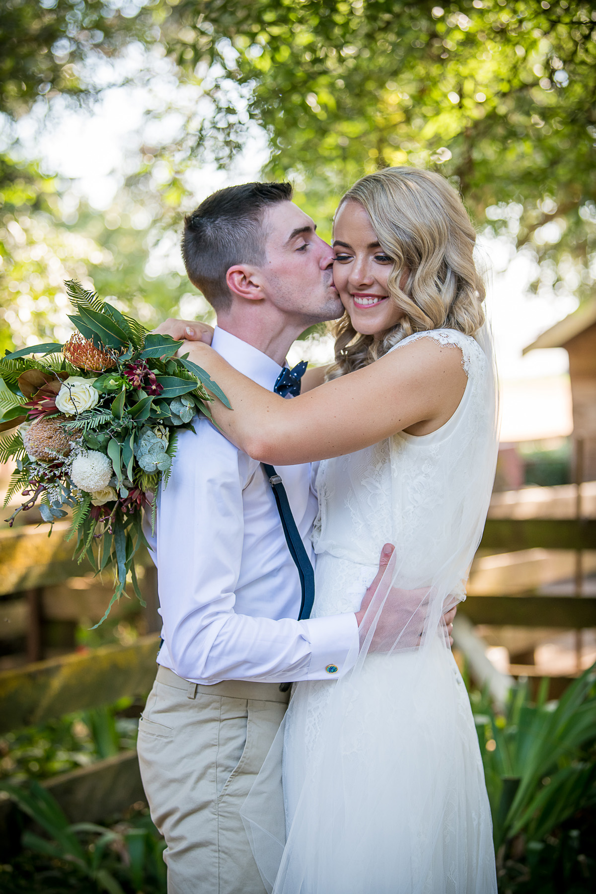 BRIDGET + DARCY | ECO BY PRONOVIAS | Real Wedding Melbourne Real Bride