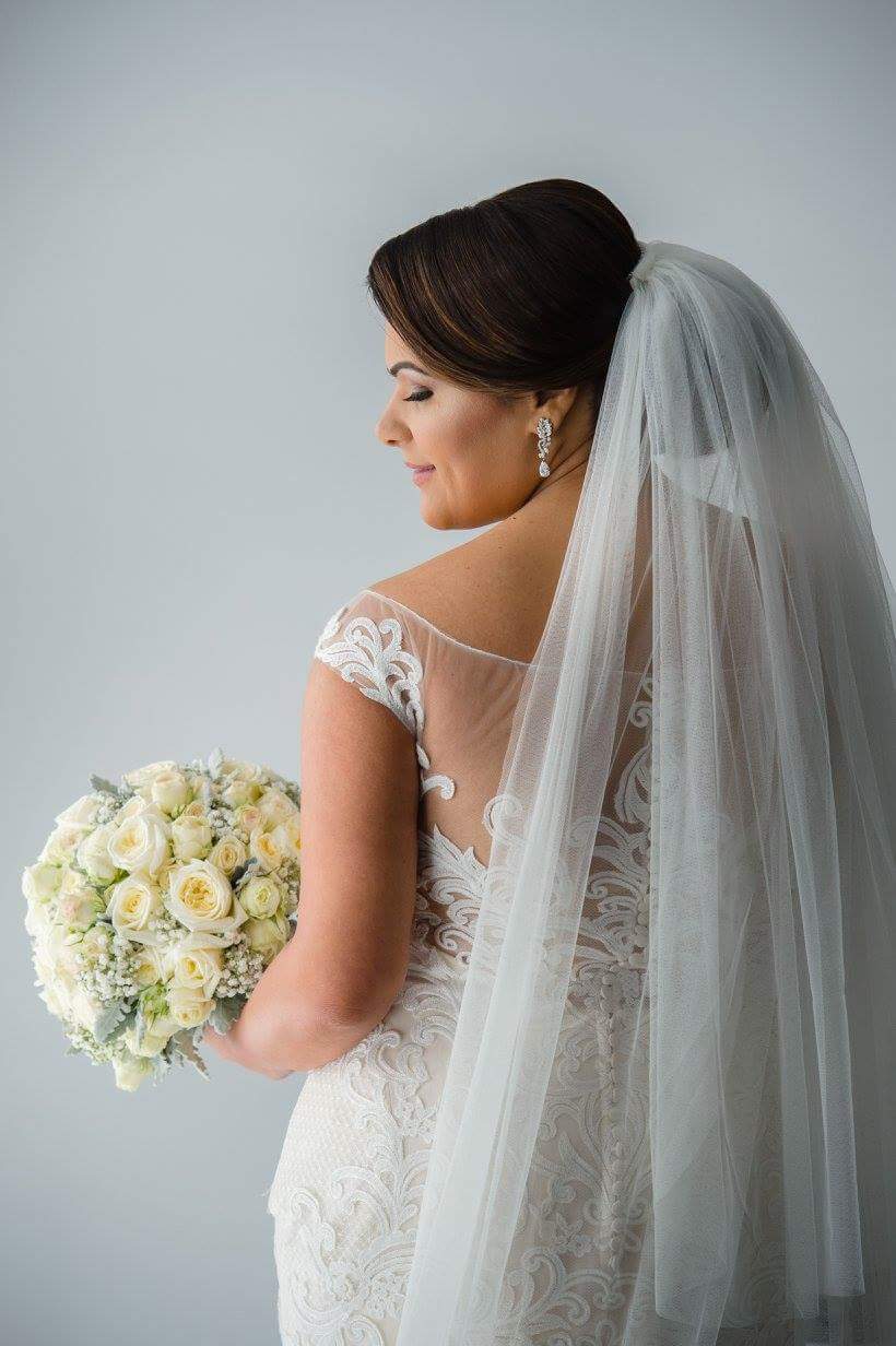 Real bride wears Cassandra wedding dress by Sottero and Midgley by Maggie Sottero in Melbourne, Australia