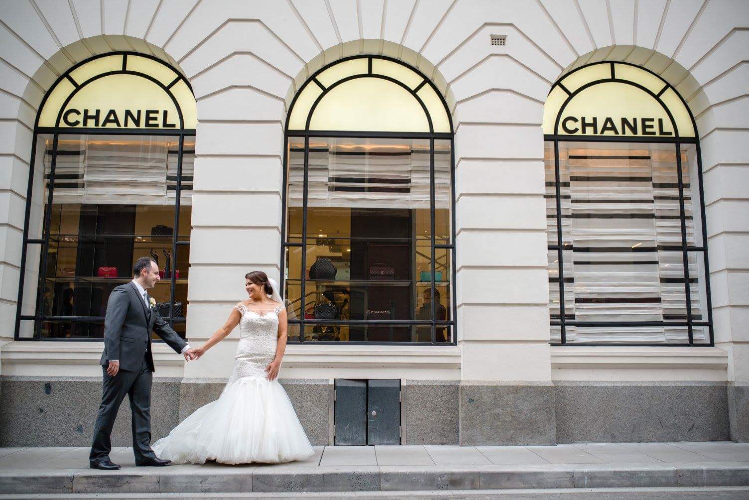 Real bride wears Cassandra wedding dress by Sottero and Midgley by Maggie Sottero in Melbourne, Australia