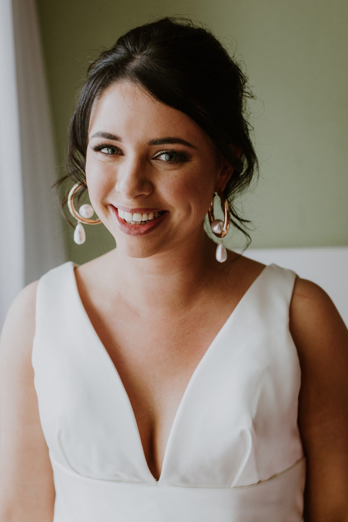 APRIL + ADAM | REAL BRIDE | REAL WEDDING | La Sposa Ralea BALLGOWN