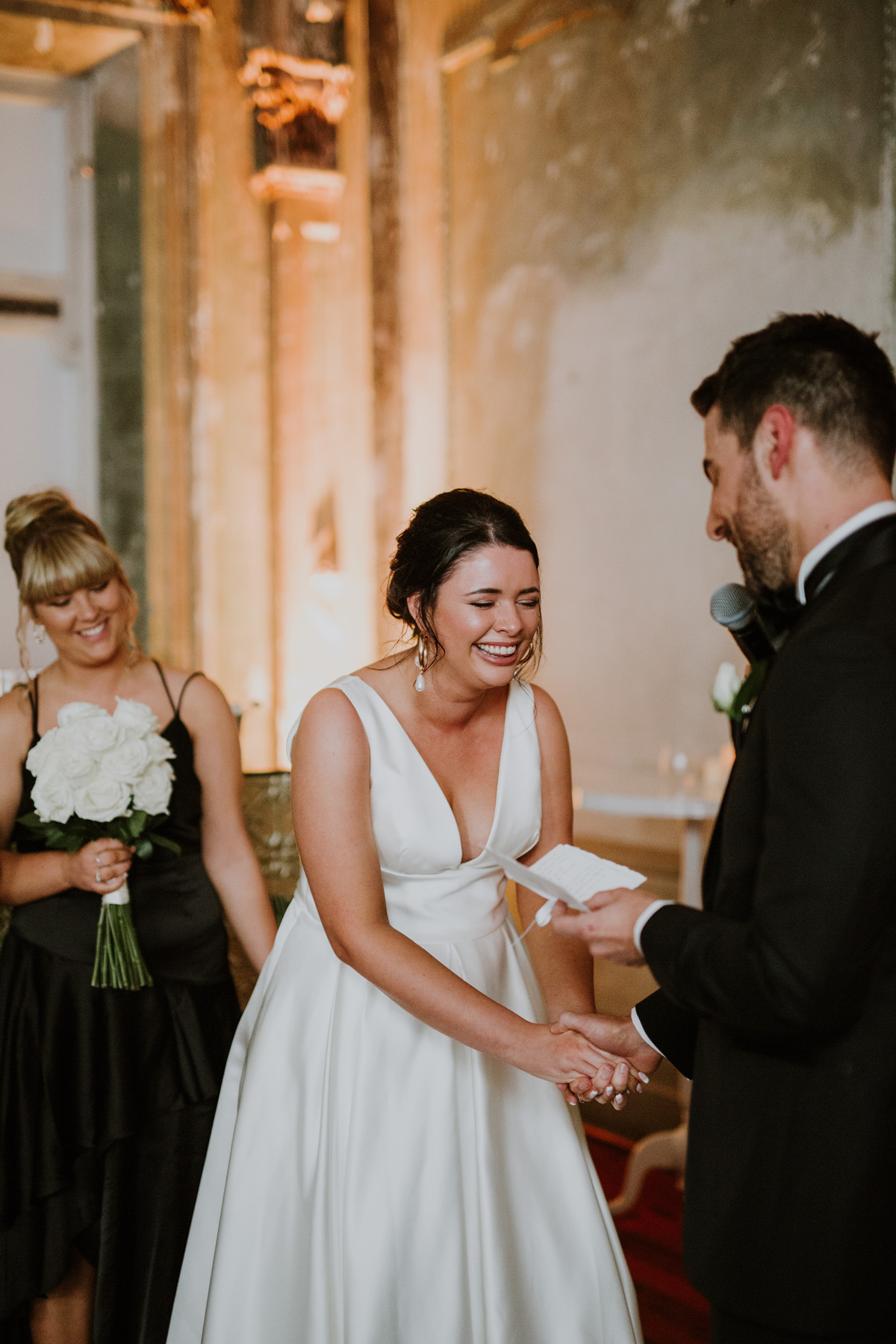 APRIL + ADAM | REAL BRIDE | REAL WEDDING | La Sposa Ralea BALLGOWN