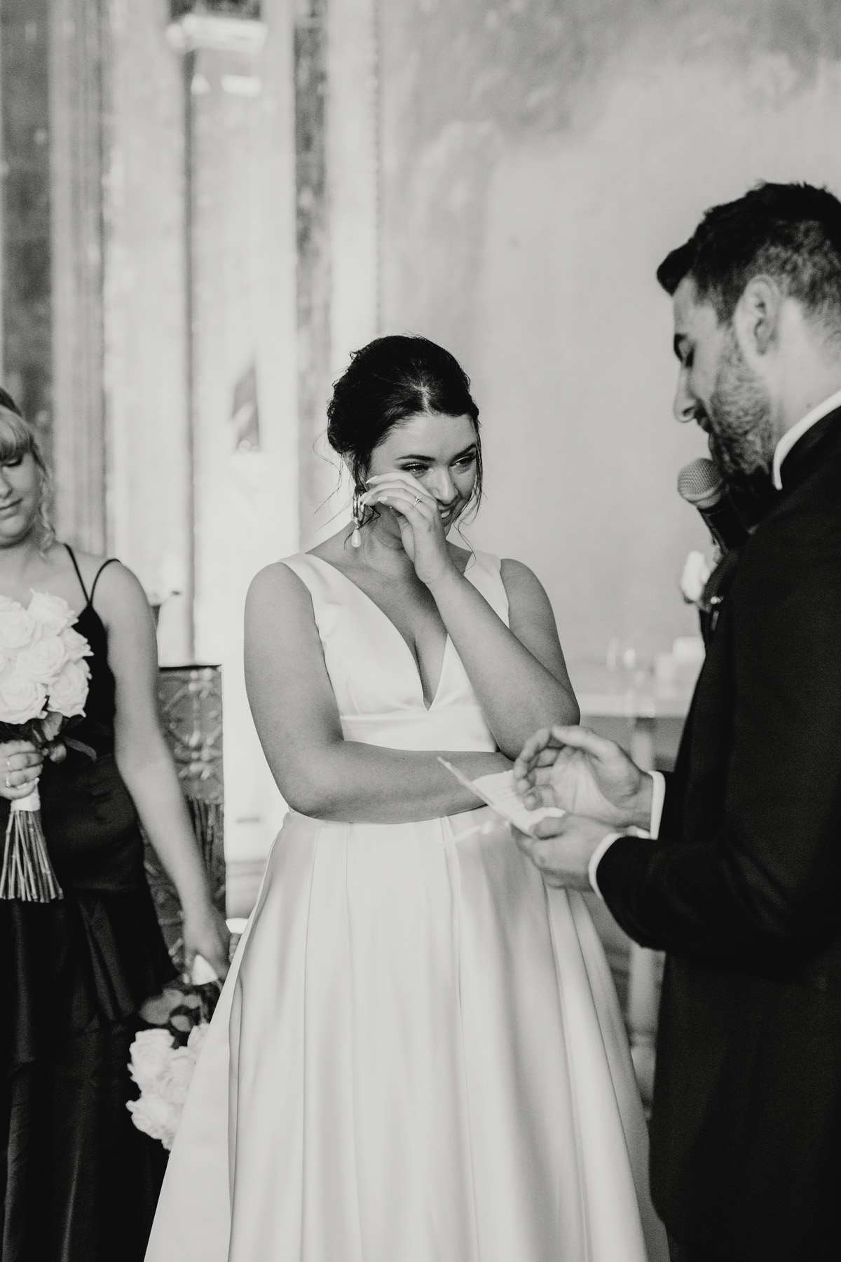 APRIL + ADAM | REAL BRIDE | REAL WEDDING | La Sposa Ralea BALLGOWN