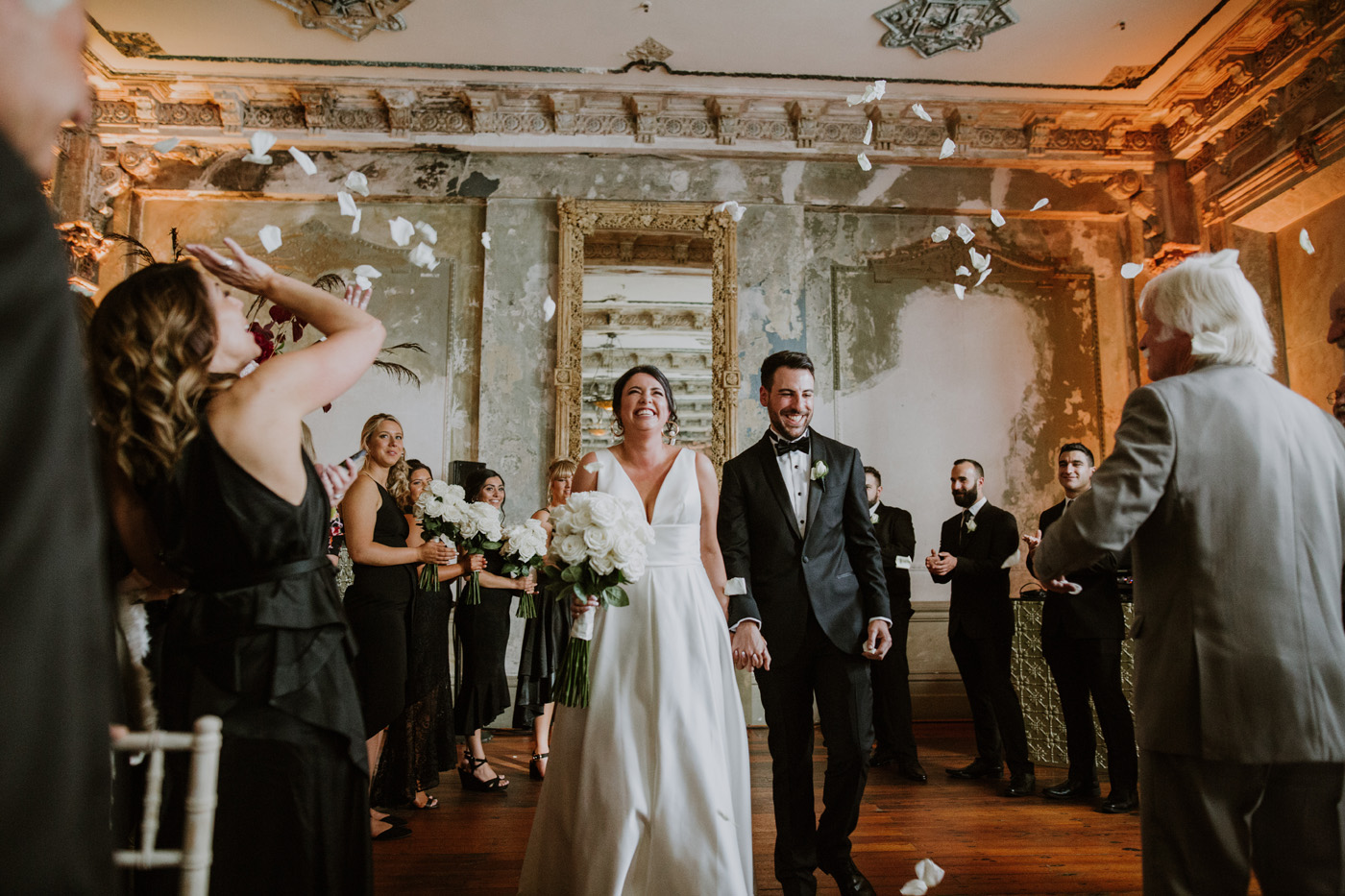 APRIL + ADAM | REAL BRIDE | REAL WEDDING | La Sposa Ralea BALLGOWN