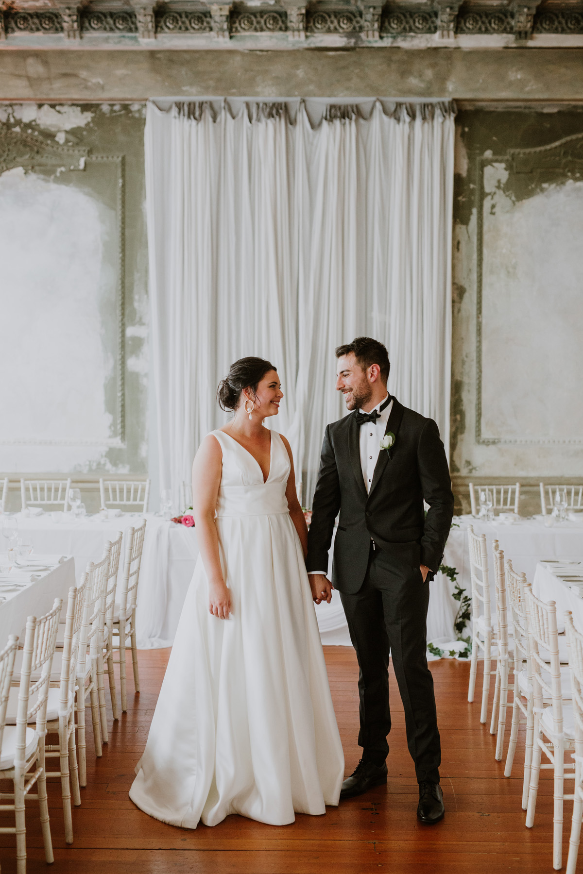 APRIL + ADAM | REAL BRIDE | REAL WEDDING | La Sposa Ralea BALLGOWN