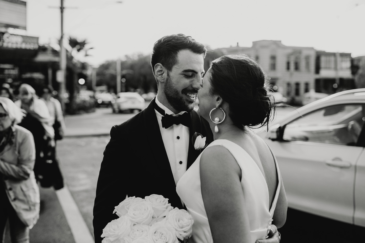 APRIL + ADAM | REAL BRIDE | REAL WEDDING | La Sposa Ralea BALLGOWN