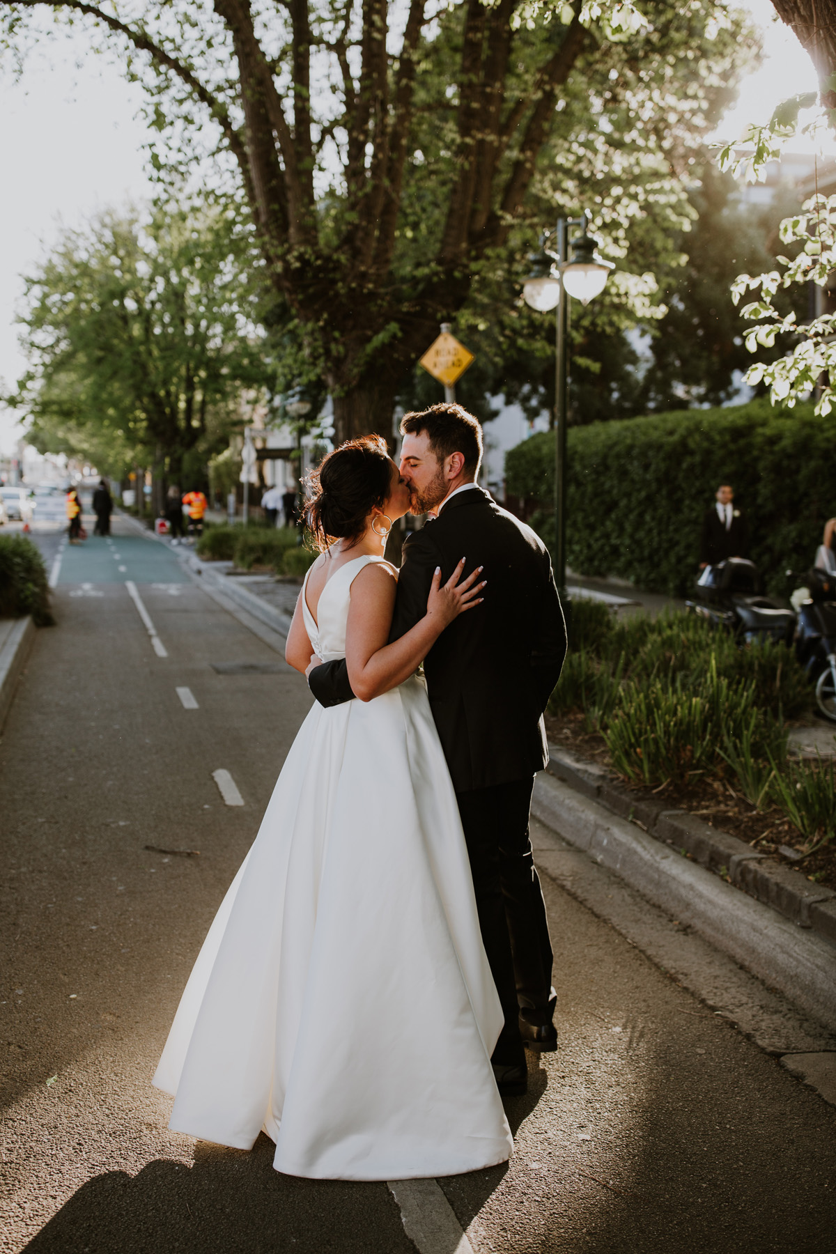 APRIL + ADAM | REAL BRIDE | REAL WEDDING | La Sposa Ralea BALLGOWN