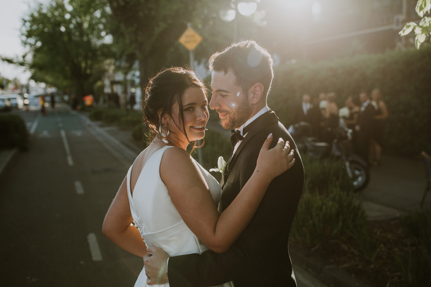 APRIL + ADAM | REAL BRIDE | REAL WEDDING | La Sposa Ralea BALLGOWN