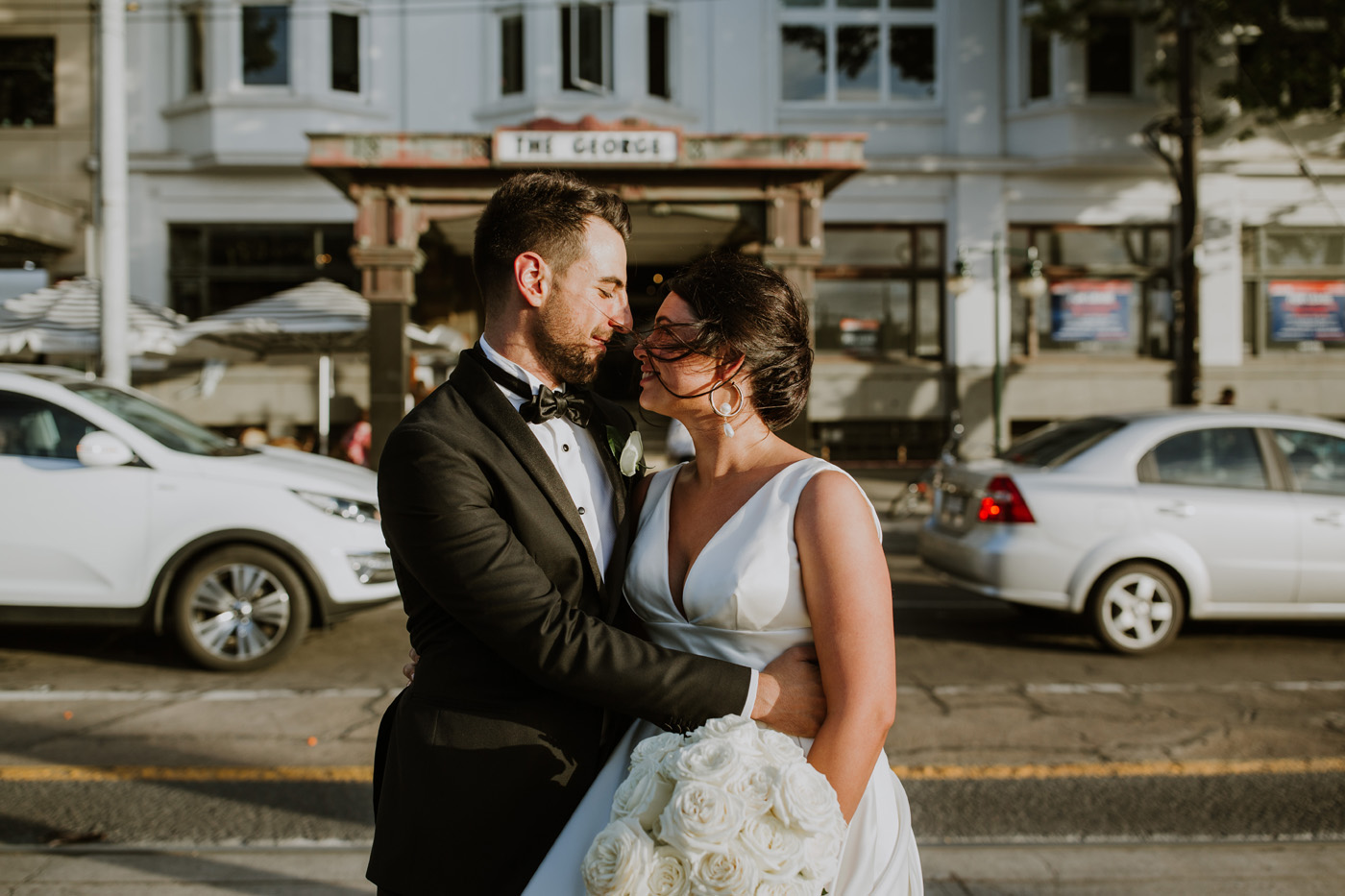 APRIL + ADAM | REAL BRIDE | REAL WEDDING | La Sposa Ralea BALLGOWN