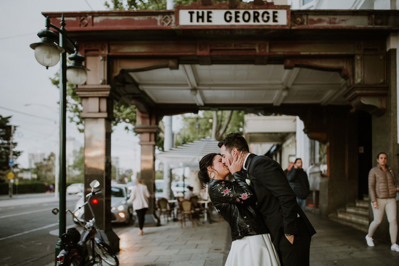 APRIL + ADAM | REAL BRIDE | REAL WEDDING | La Sposa Ralea BALLGOWN