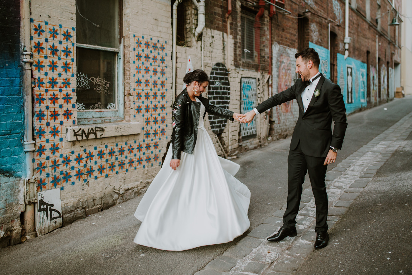 APRIL + ADAM | REAL BRIDE | REAL WEDDING | La Sposa Ralea BALLGOWN
