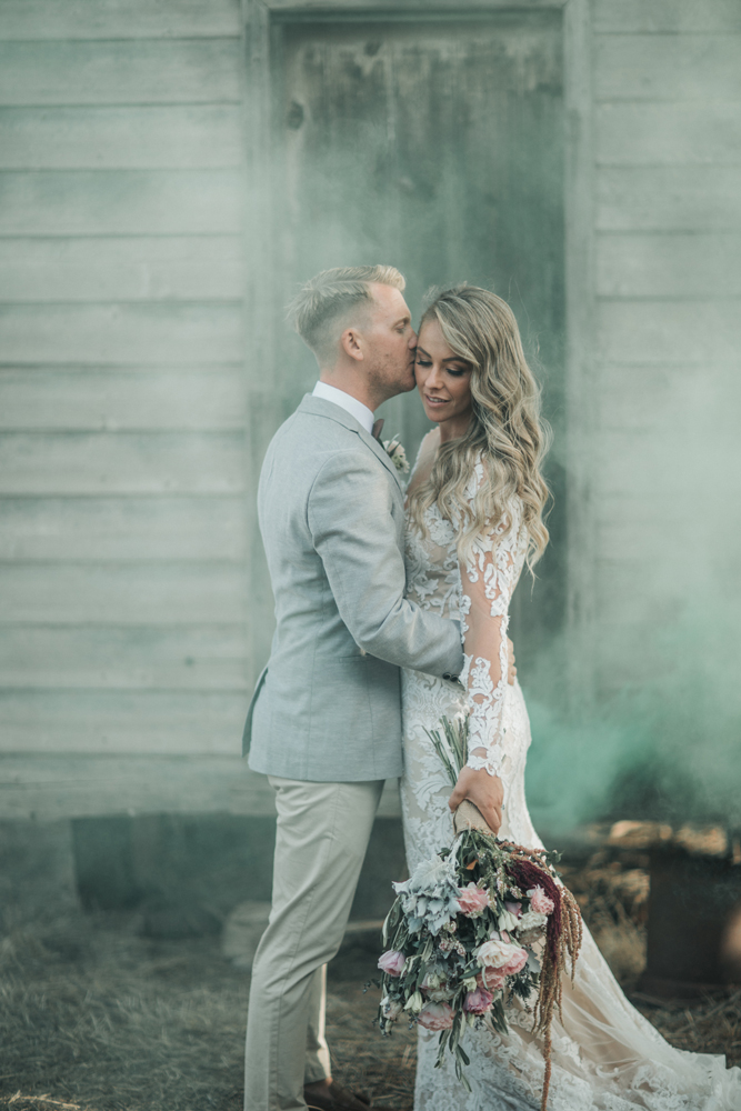 Hannah + David - RCREALBRIDE - Raffaele Ciuca - Melbourne Wedding - Demetrios Style 717