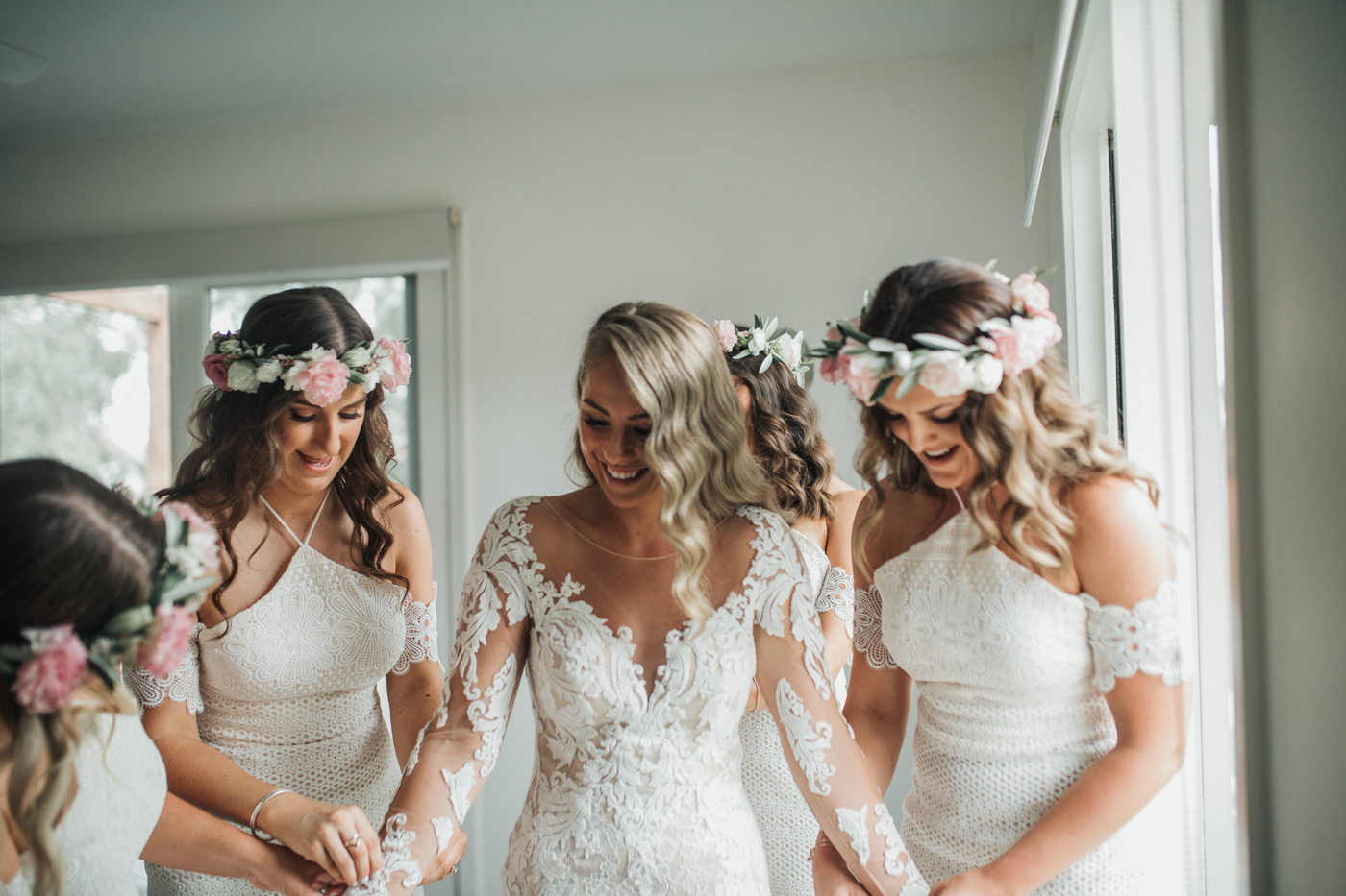 Hannah + David - RCREALBRIDE - Raffaele Ciuca - Melbourne Wedding - Demetrios Style 717