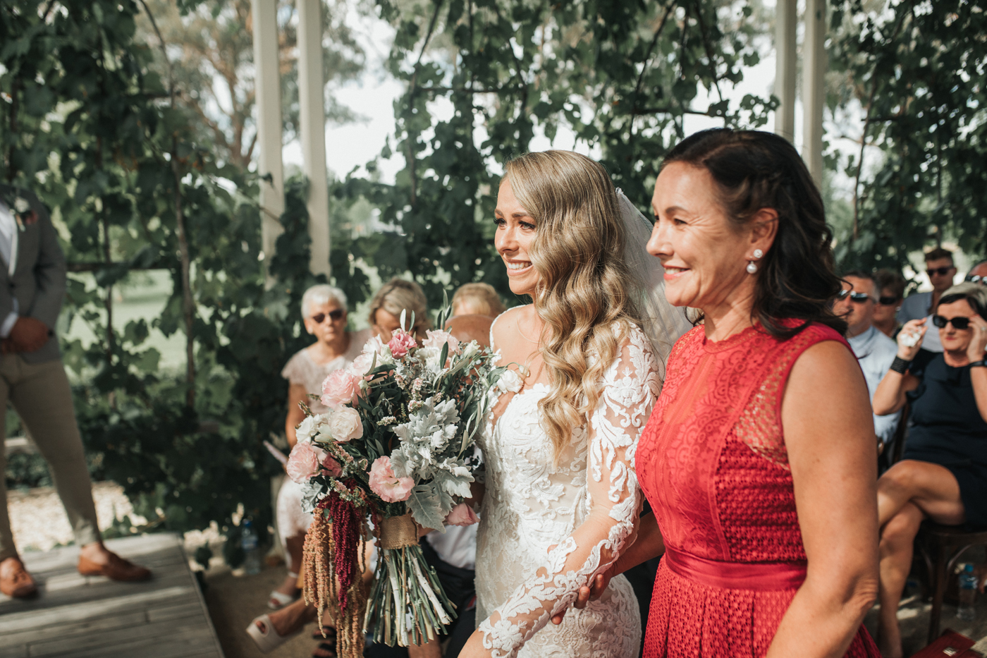 Hannah + David - RCREALBRIDE - Raffaele Ciuca - Melbourne Wedding - Demetrios Style 717