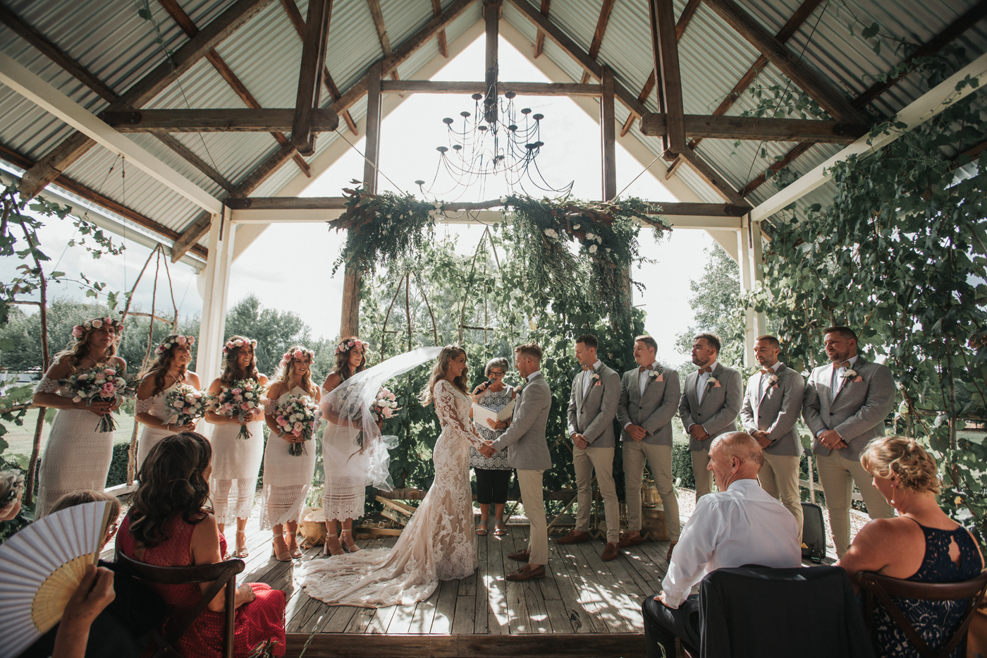 Hannah + David - RCREALBRIDE - Raffaele Ciuca - Melbourne Wedding - Demetrios Style 717