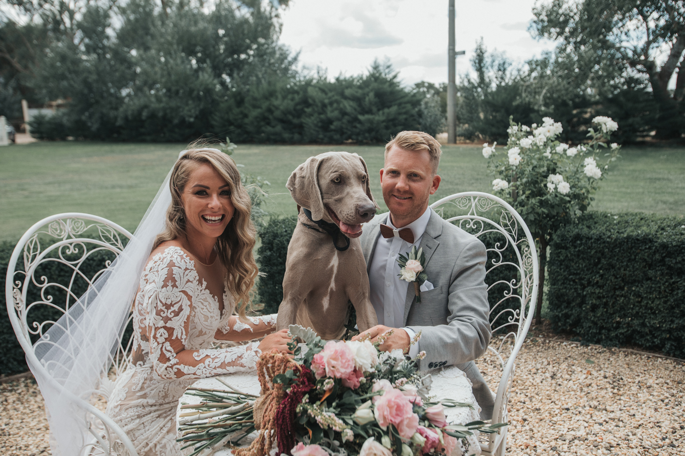 Hannah + David - RCREALBRIDE - Raffaele Ciuca - Melbourne Wedding - Demetrios Style 717