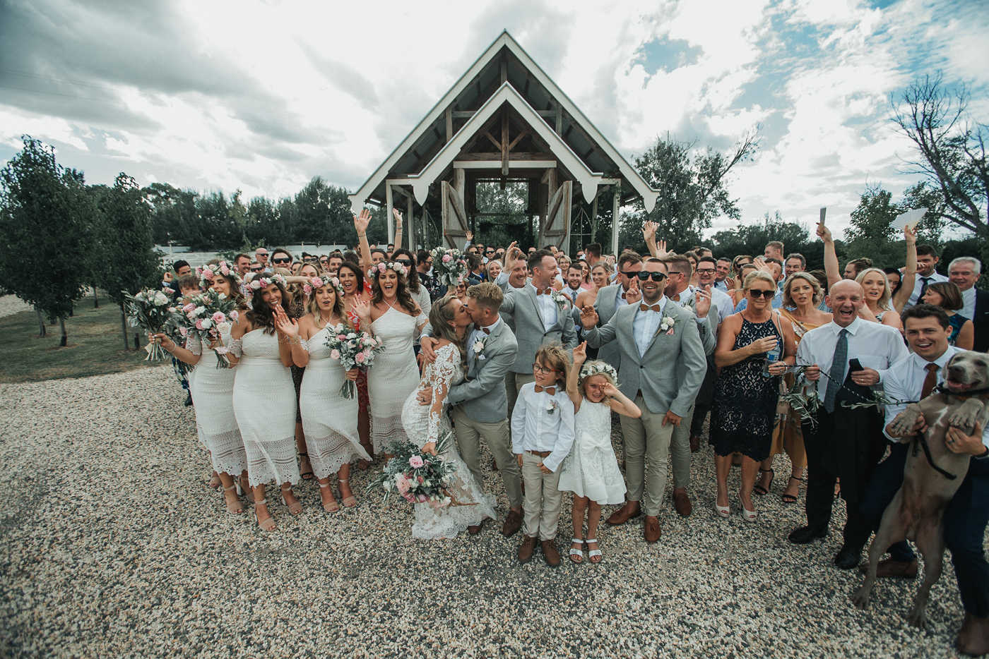 Hannah + David - RCREALBRIDE - Raffaele Ciuca - Melbourne Wedding - Demetrios Style 717