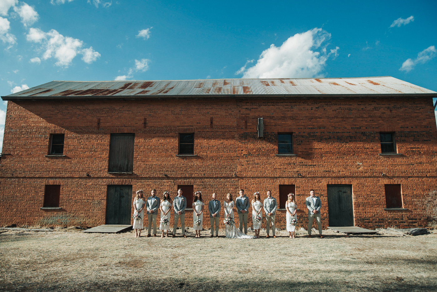 Hannah + David - RCREALBRIDE - Raffaele Ciuca - Melbourne Wedding - Demetrios Style 717