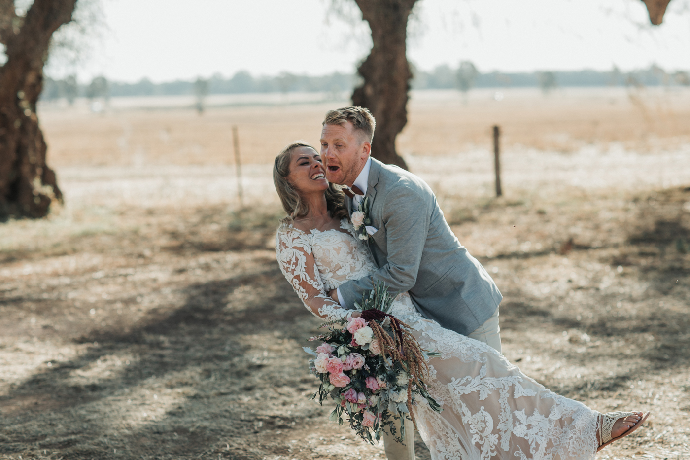 Hannah + David - RCREALBRIDE - Raffaele Ciuca - Melbourne Wedding - Demetrios Style 717