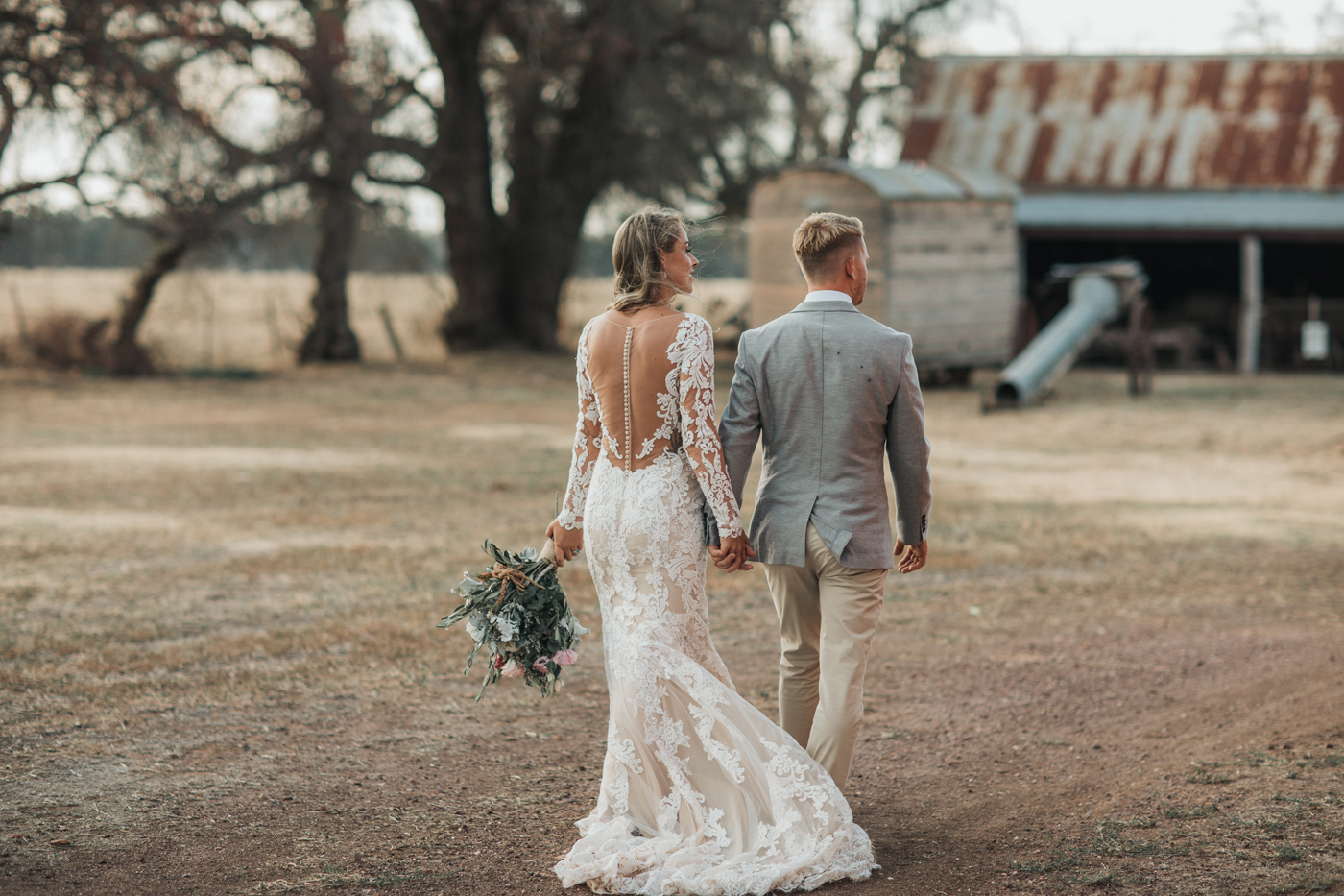 Hannah + David - RCREALBRIDE - Raffaele Ciuca - Melbourne Wedding - Demetrios Style 717