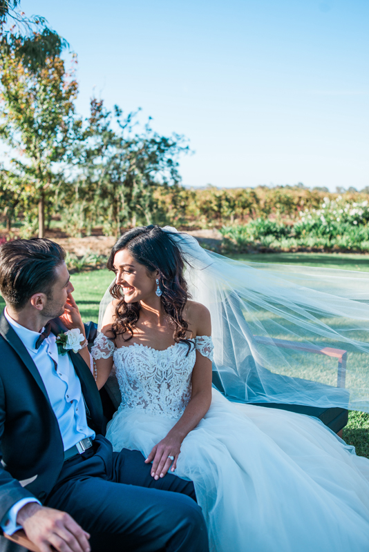 Laura + Daniel | RC Real Bride | Real Bride | Real Wedding | Melbourne Wedding | Raffaele Ciuca | Rebecca Ingram Lavonne Dress with Detachable sleeves | Maggie Sottero