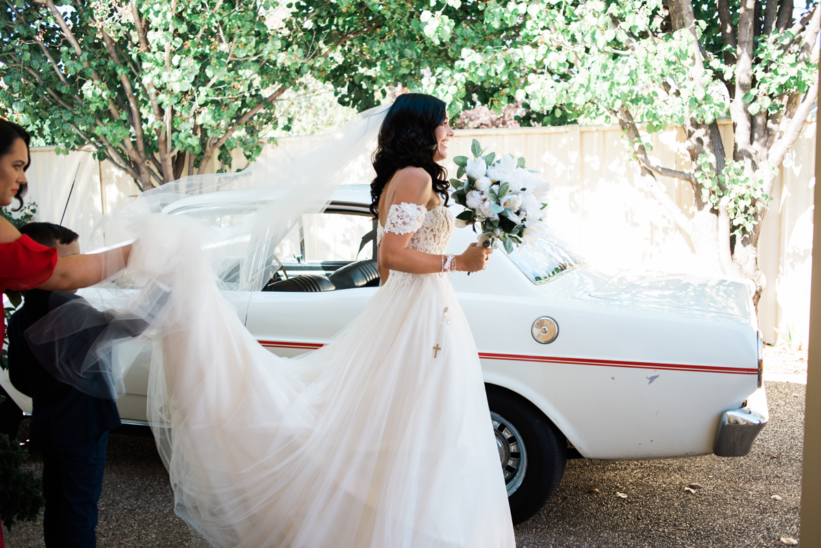 Laura + Daniel | RC Real Bride | Real Bride | Real Wedding | Melbourne Wedding | Raffaele Ciuca | Rebecca Ingram Lavonne Dress with Detachable sleeves | Maggie Sottero