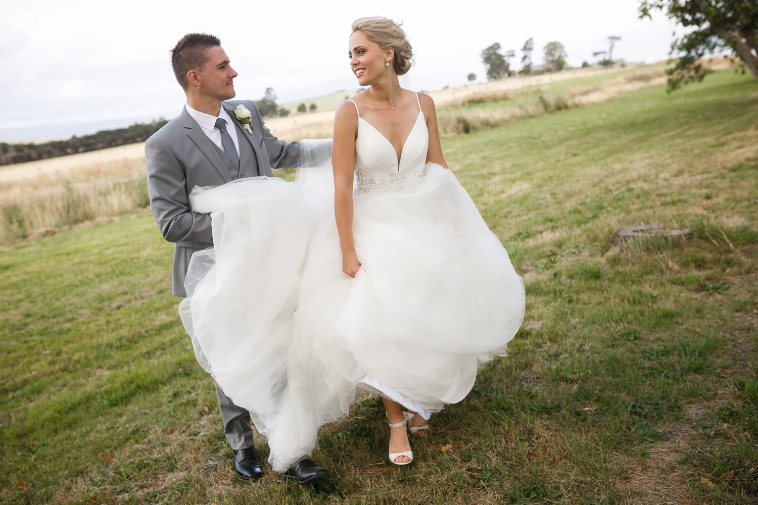 Nadia Simone Wedding RC Real Bride Demetrios Style 725