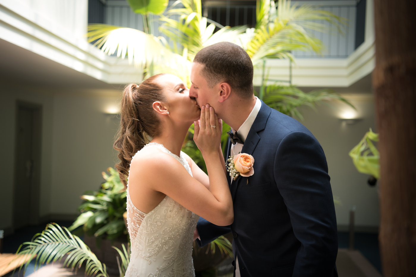 RAFFAELE CIUCA ROSA CLARA VEGA WEDDING DRESS RC REAL BRIDE ALYCE + CHRIS