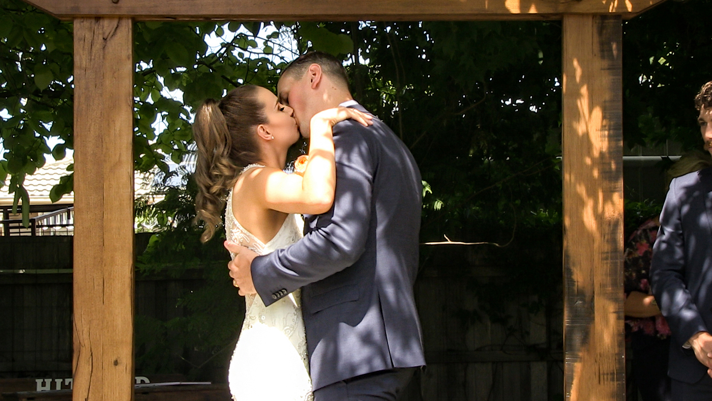 RAFFAELE CIUCA ROSA CLARA VEGA WEDDING DRESS RC REAL BRIDE ALYCE + CHRIS