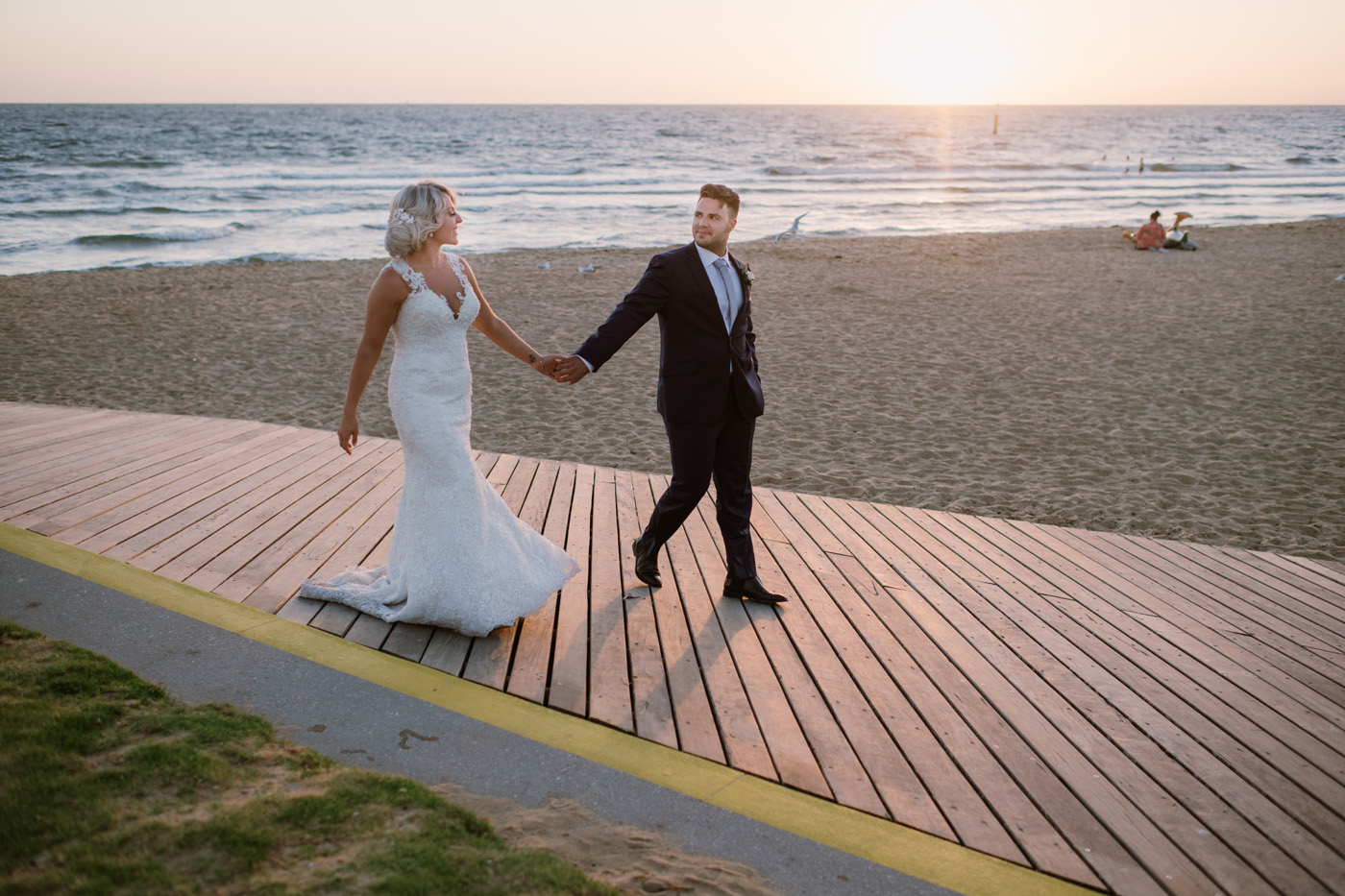ERIKA + BEN | REAL BRIDE | DEMETRIOS 707 | MELBOURNE WEDDING GOWN | MELBOURNE BRIDAL