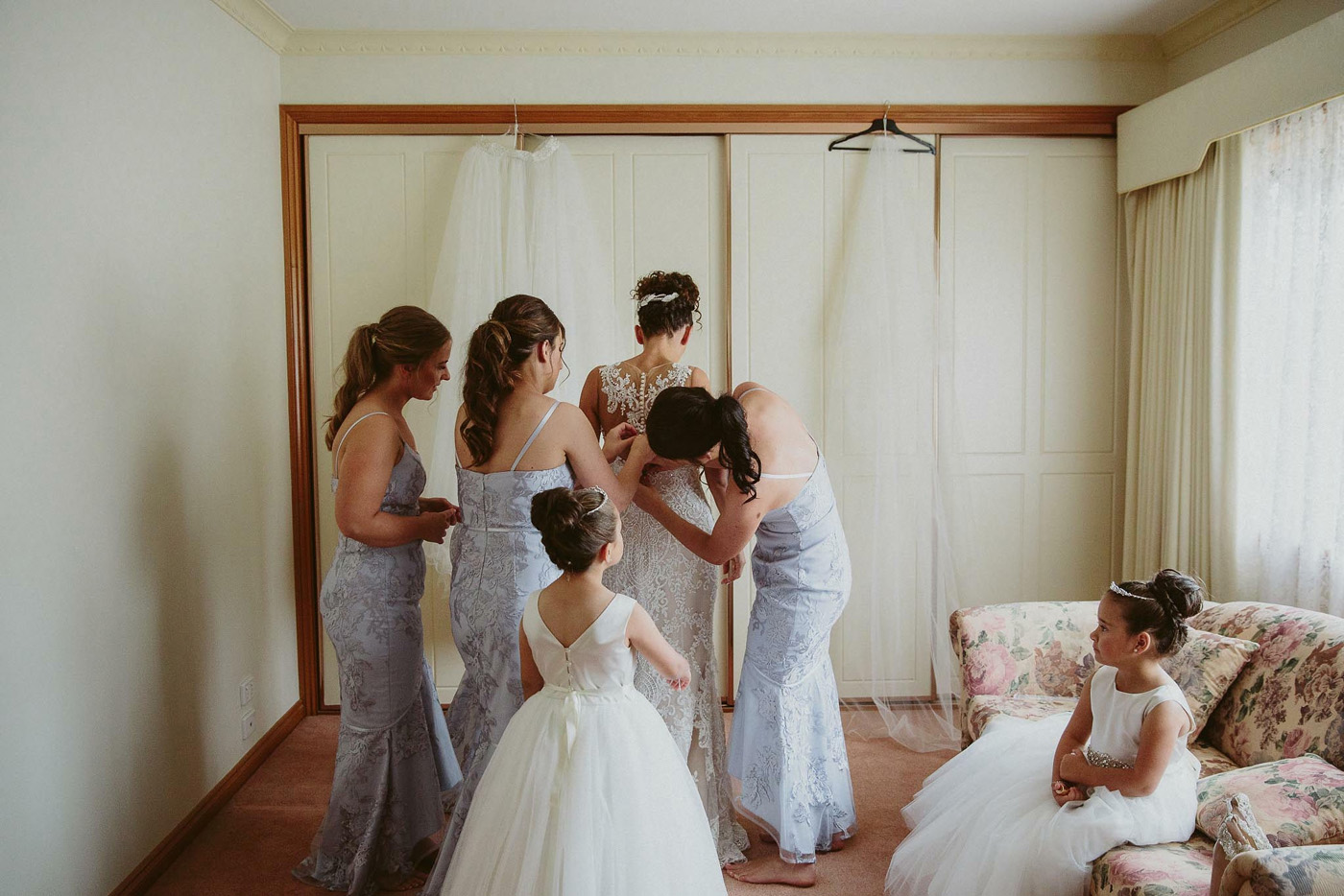 Rita + Cal | RC Real Brides | Demetrios 707 | Real Wedding | Real Bride | Melbourne | Raffaele Ciuca