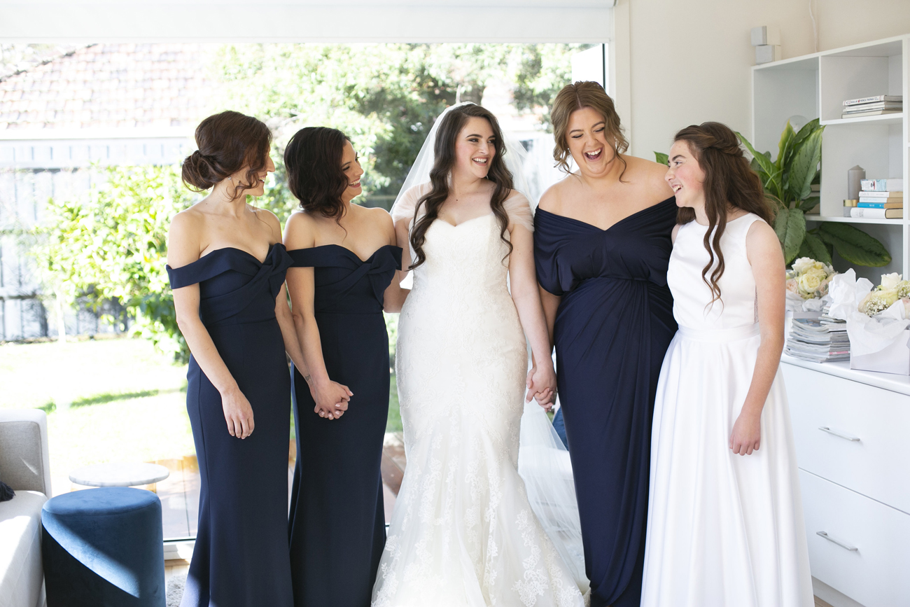 RC REAL BRIDE MICHELLE + NATHAN - PRONOVIAS WEDDING DRESS IN PANOLA RAFFAELE CIUCA MELBOURNE