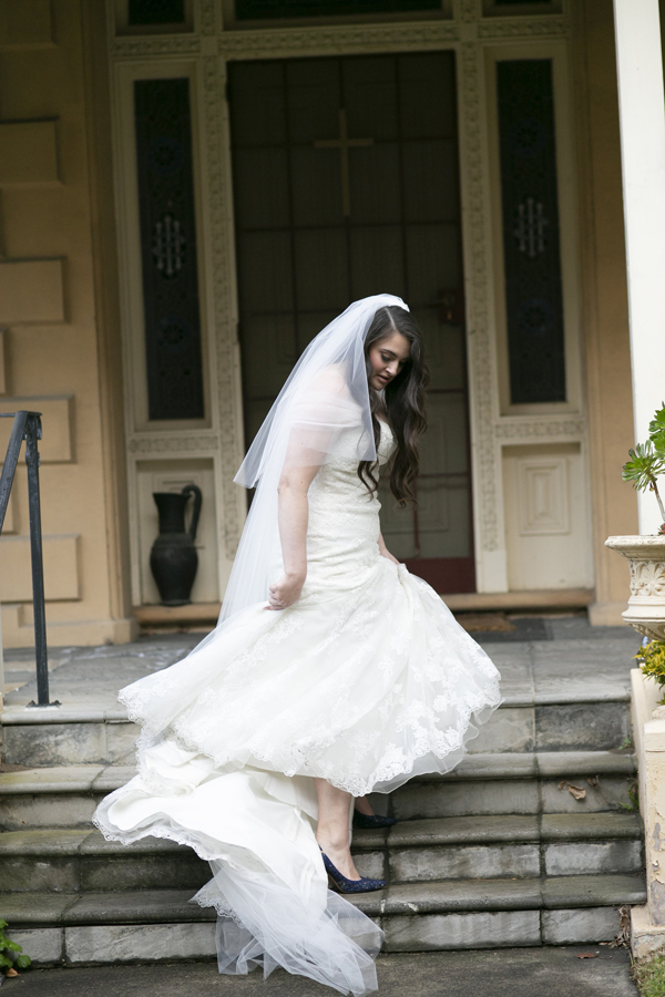 RC REAL BRIDE MICHELLE + NATHAN - PRONOVIAS WEDDING DRESS IN PANOLA RAFFAELE CIUCA MELBOURNE