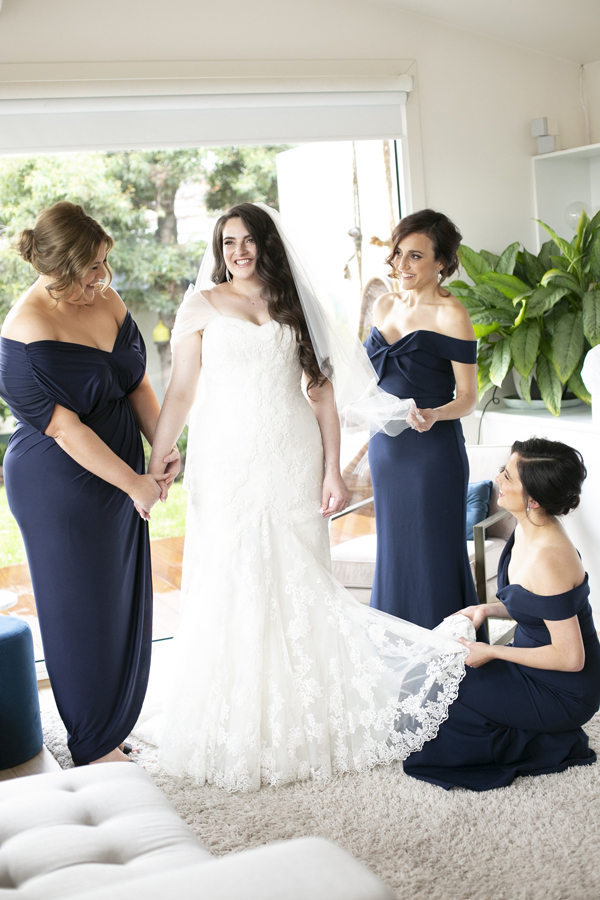 RC REAL BRIDE MICHELLE + NATHAN - PRONOVIAS WEDDING DRESS IN PANOLA RAFFAELE CIUCA MELBOURNE