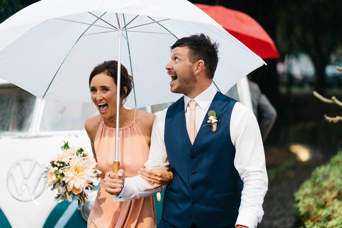 Kristen + Callan | Pronovias Wedding Dress in Mariana | Low back Wedding Dress | Noosa Queensland Wedding | Real Wedding | Real Bride