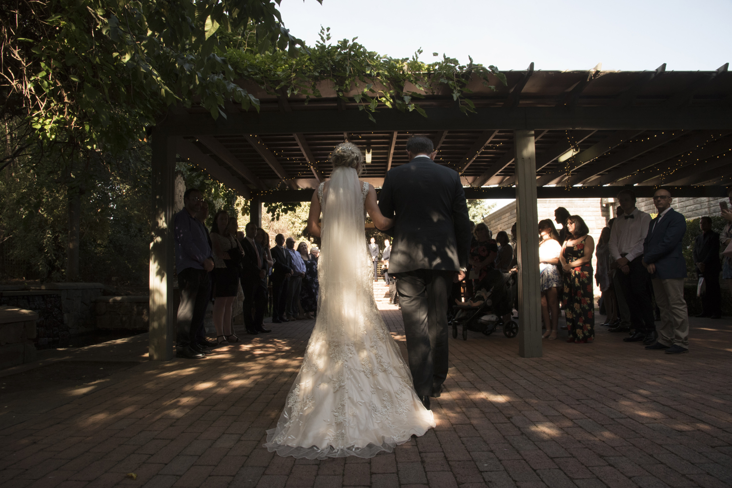 ROBYN + MITCHELL MELBOURNE WEDDING - ALLURE BRIDALS WEARING STYLE ANGIE 9116 - A -LINE WEDDING DRESS