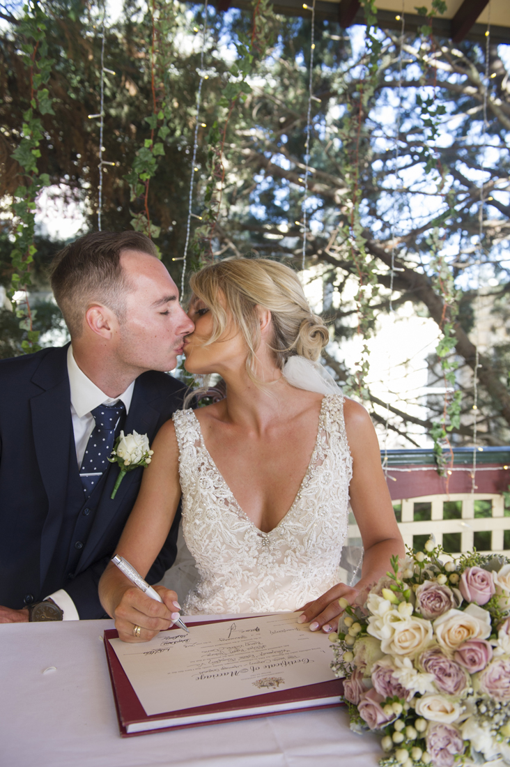 ROBYN + MITCHELL MELBOURNE WEDDING - ALLURE BRIDALS WEARING STYLE ANGIE 9116 - A -LINE WEDDING DRESS