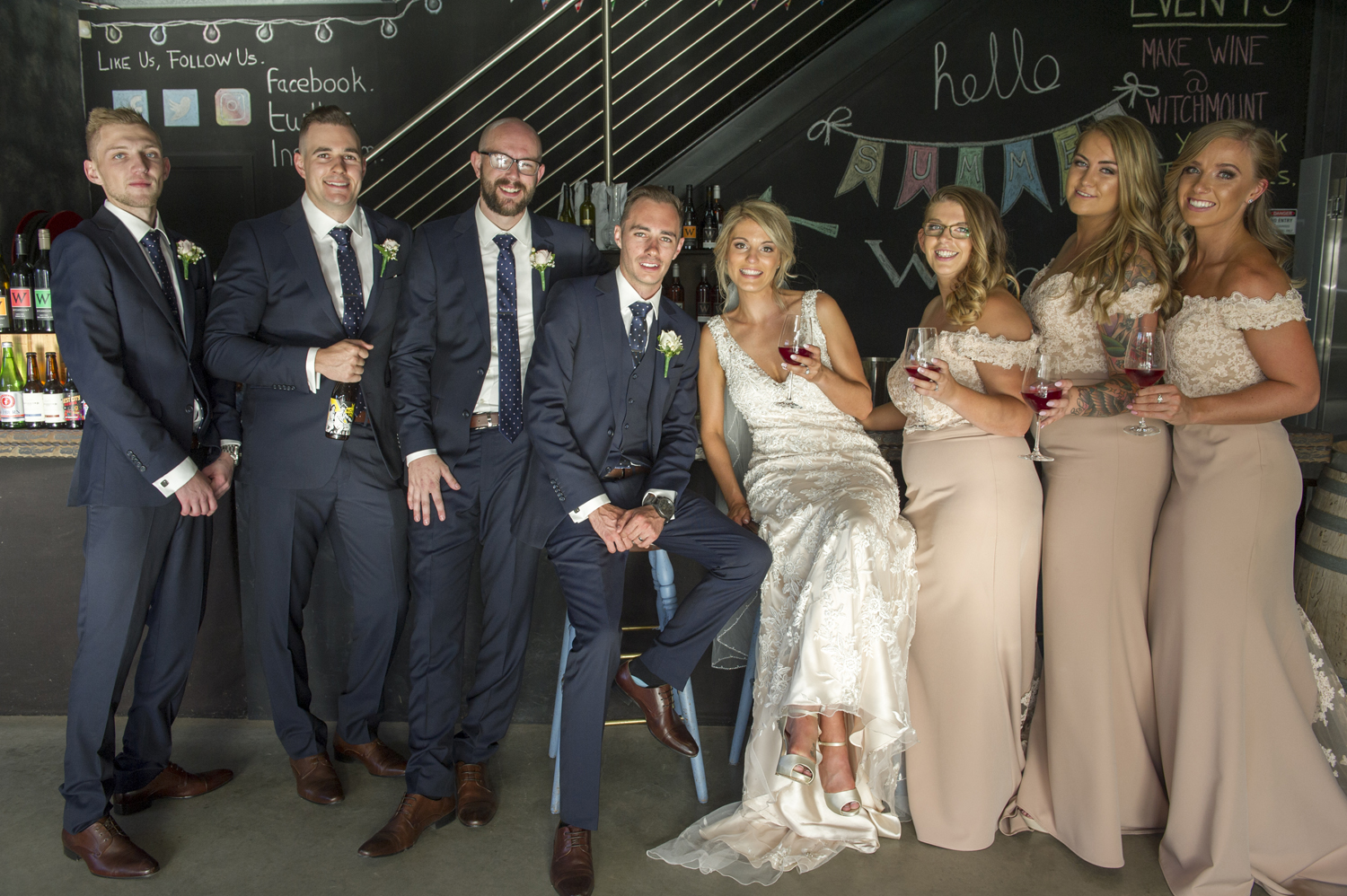 ROBYN + MITCHELL MELBOURNE WEDDING - ALLURE BRIDALS WEARING STYLE ANGIE 9116 - A -LINE WEDDING DRESS
