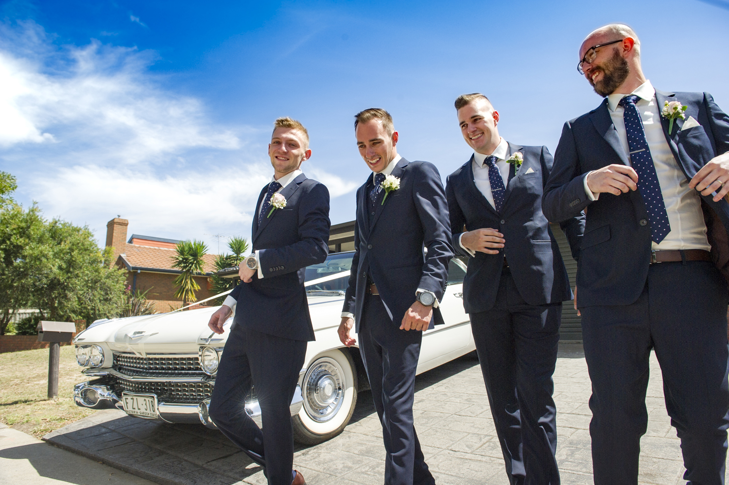 ROBYN + MITCHELL MELBOURNE WEDDING - ALLURE BRIDALS WEARING STYLE ANGIE 9116 - A -LINE WEDDING DRESS