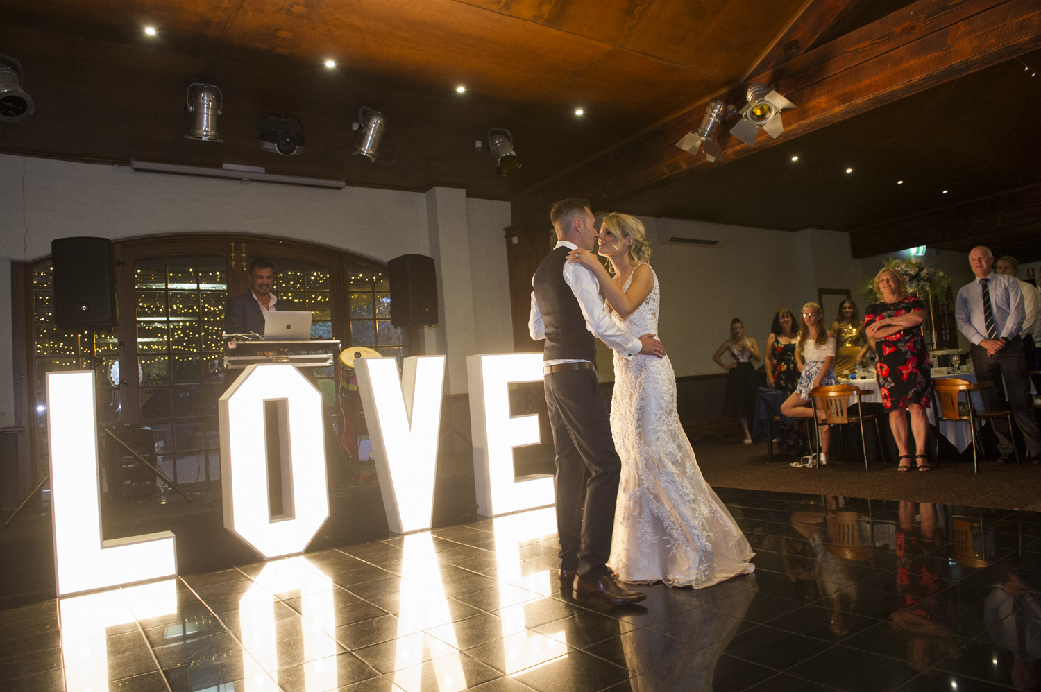 ROBYN + MITCHELL MELBOURNE WEDDING - ALLURE BRIDALS WEARING STYLE ANGIE 9116 - A -LINE WEDDING DRESS