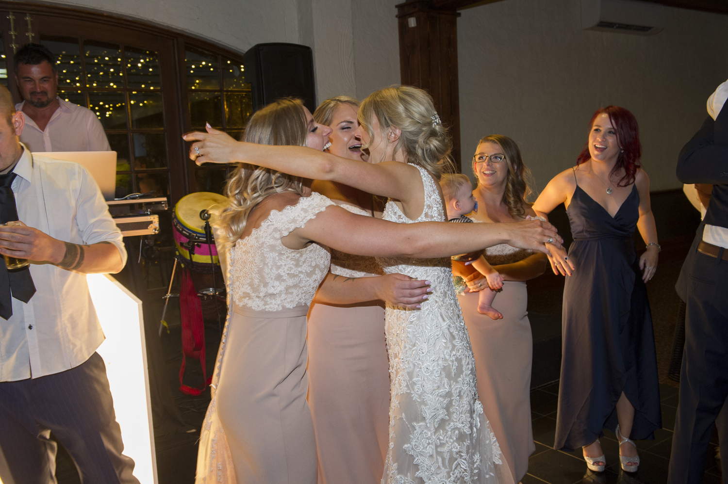 ROBYN + MITCHELL MELBOURNE WEDDING - ALLURE BRIDALS WEARING STYLE ANGIE 9116 - A -LINE WEDDING DRESS