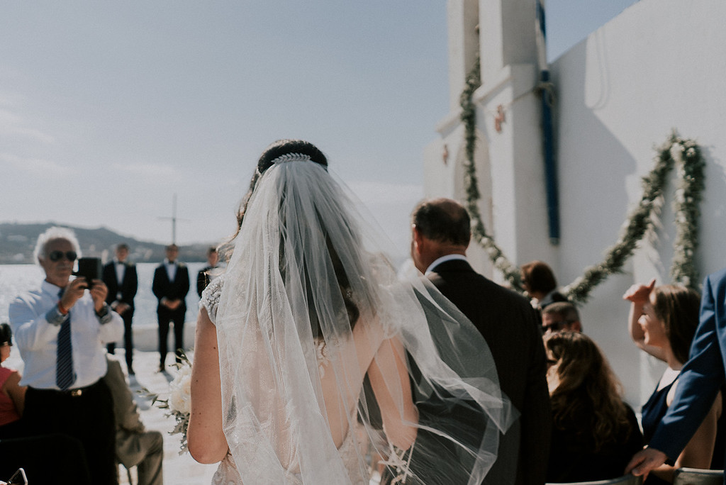 bride walking photo destination wedding
